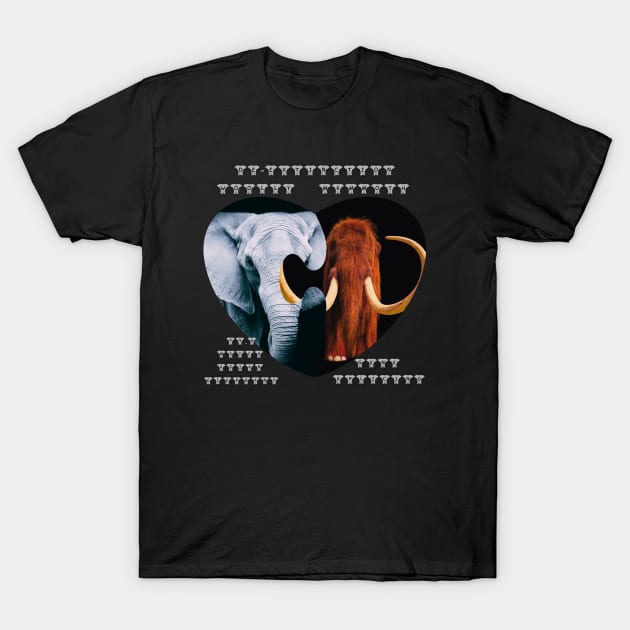 De-Extinction Wooly Mammoth T-Shirt by The Friendly Introverts